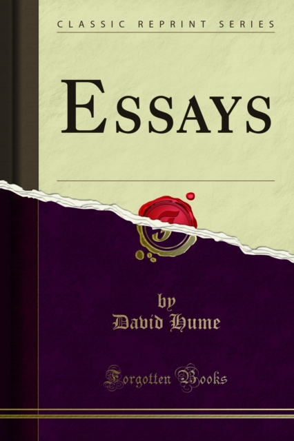 Book Cover for Essays by Hume, David