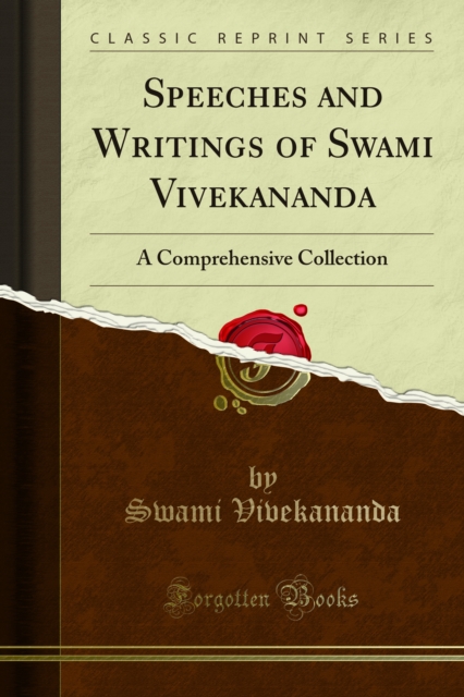 Book Cover for Speeches and Writings of Swami Vivekananda by Swami Vivekananda