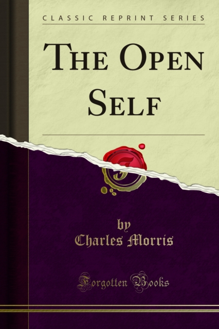 Book Cover for Open Self by Charles Morris