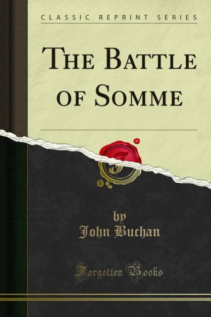 Book Cover for Battle of Somme by John Buchan