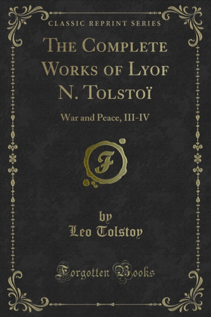 Book Cover for Complete Works of Lyof N. Tolstoi by Leo Tolstoy