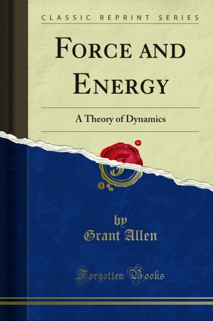 Book Cover for Force and Energy by Grant Allen