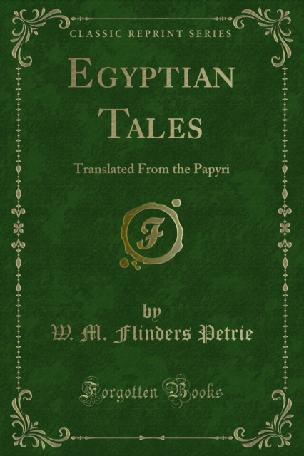 Book Cover for Egyptian Tales by Petrie, W. M. Flinders