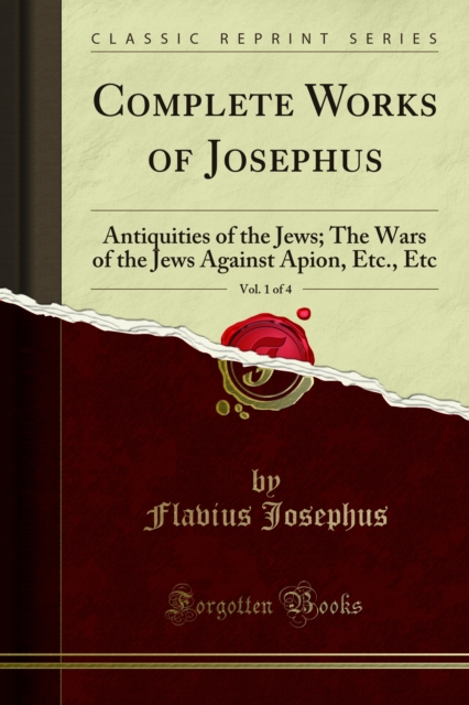 Book Cover for Complete Works of Josephus by Josephus, Flavius