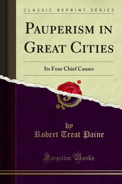 Book Cover for Pauperism in Great Cities by Paine, Robert Treat