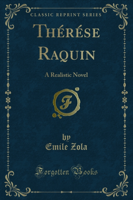 Book Cover for Therese Raquin by Emile Zola