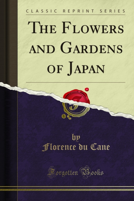 Book Cover for Flowers and Gardens of Japan by Cane, Florence du