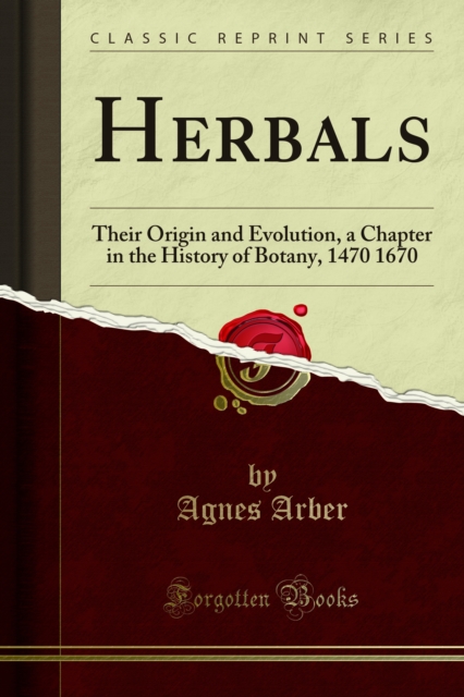 Book Cover for Herbals by Agnes Arber