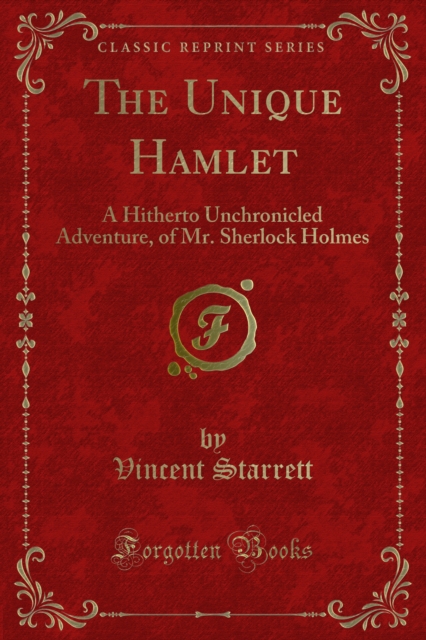 Book Cover for Unique Hamlet by Starrett, Vincent