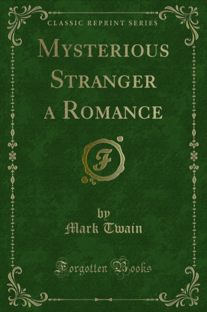 Book Cover for Mysterious Stranger a Romance by Mark Twain