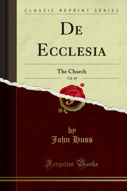 Book Cover for De Ecclesia by John Huss