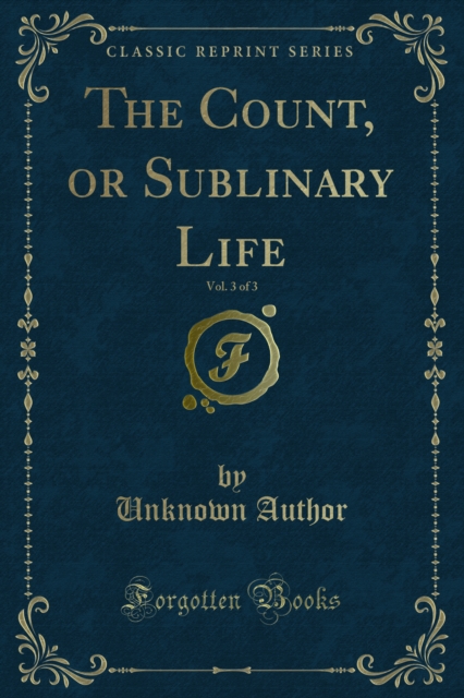 Book Cover for Count, or Sublinary Life by 