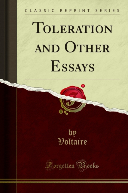 Book Cover for Toleration and Other Essays by Voltaire