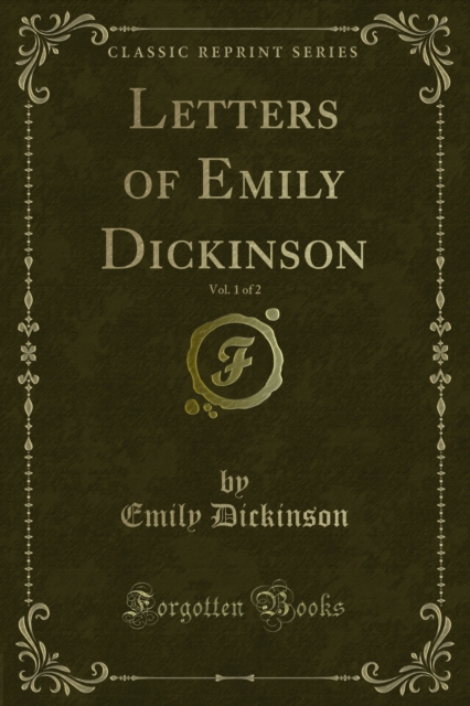Book Cover for Letters of Emily Dickinson by Dickinson, Emily