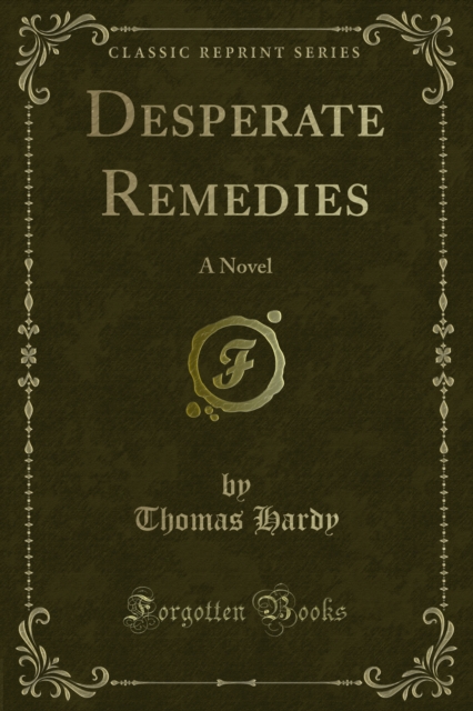 Book Cover for Desperate Remedies by Thomas Hardy