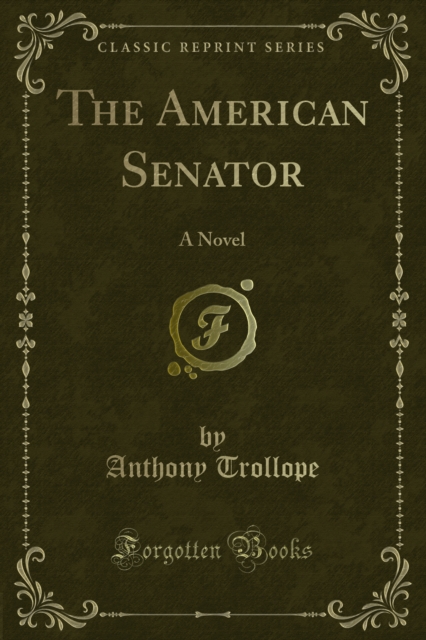 Book Cover for American Senator by Trollope, Anthony