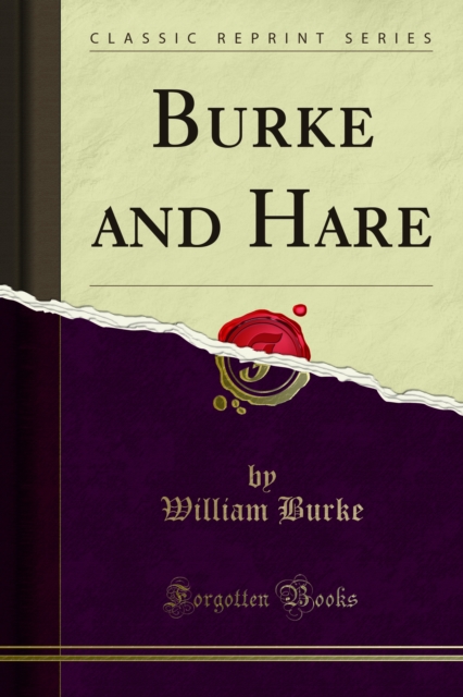 Book Cover for Burke and Hare by William Burke