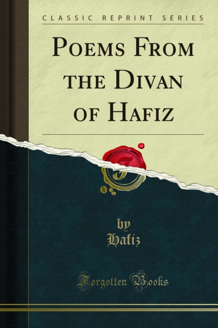 Book Cover for Poems From the Divan of Hafiz by Hafiz