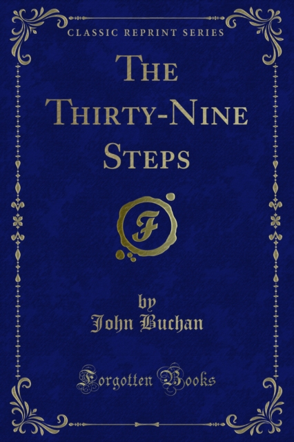 Book Cover for Thirty-Nine Steps by John Buchan