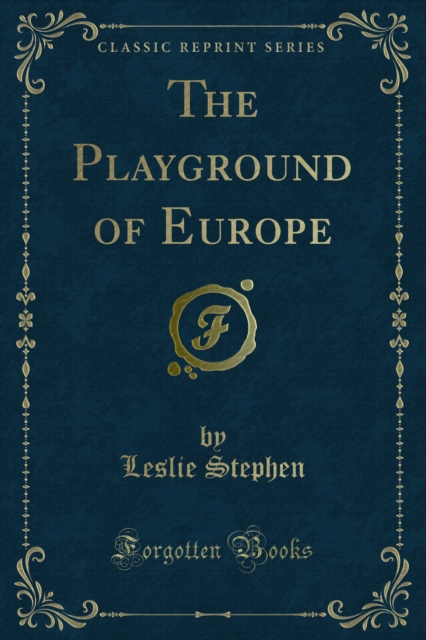 Book Cover for Playground of Europe by Stephen, Leslie