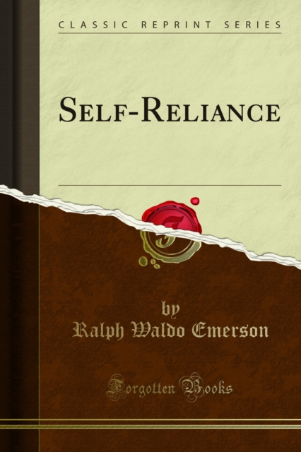 Book Cover for Self-Reliance by Ralph Waldo Emerson