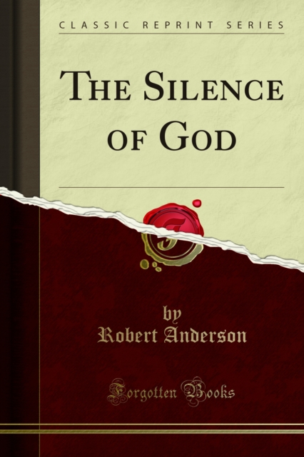 Book Cover for Silence of God by Robert Anderson