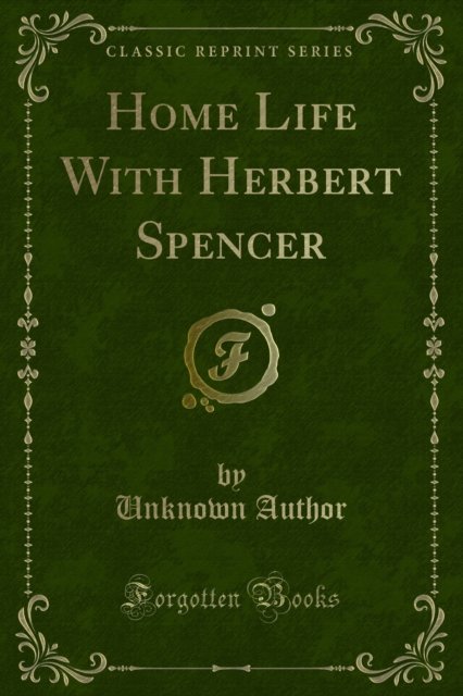 Book Cover for Home Life With Herbert Spencer by 