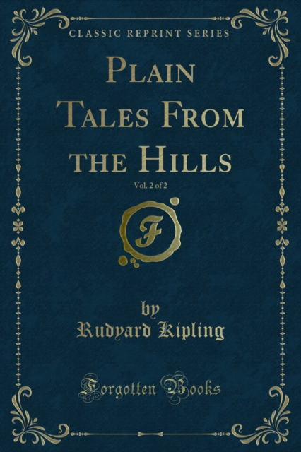 Book Cover for Plain Tales From the Hills by Kipling, Rudyard