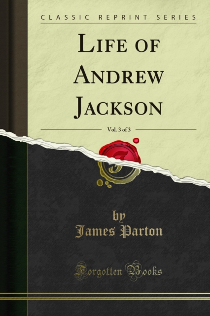 Book Cover for Life of Andrew Jackson by James Parton