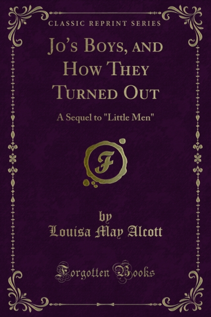 Book Cover for Jo's Boys, and How They Turned Out by Louisa May Alcott