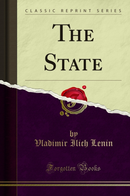 Book Cover for State by Vladimir Ilich Lenin