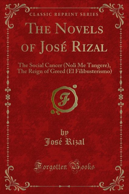 Book Cover for Novels of Jose Rizal by Jose Rizal