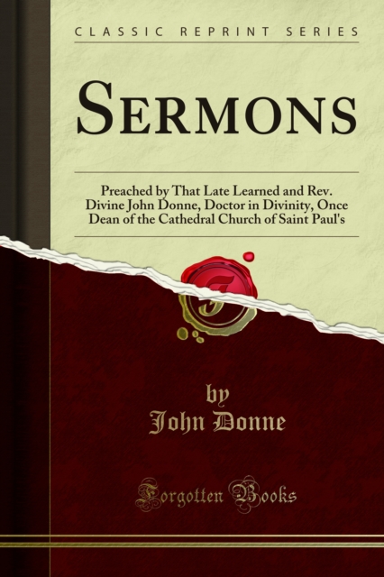 Book Cover for Sermons by John Donne