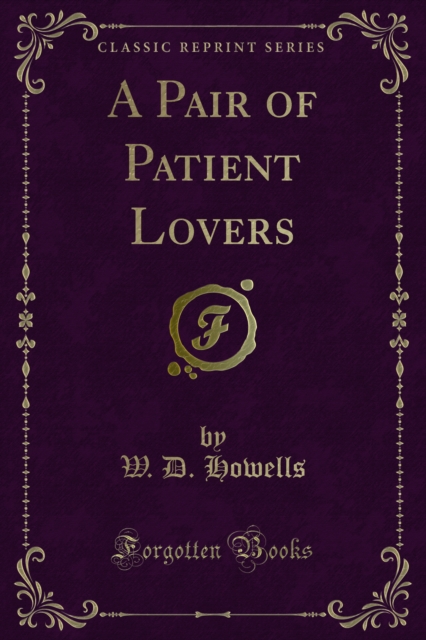 Book Cover for Pair of Patient Lovers by W. D. Howells