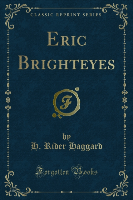 Book Cover for Eric Brighteyes by H. Rider Haggard