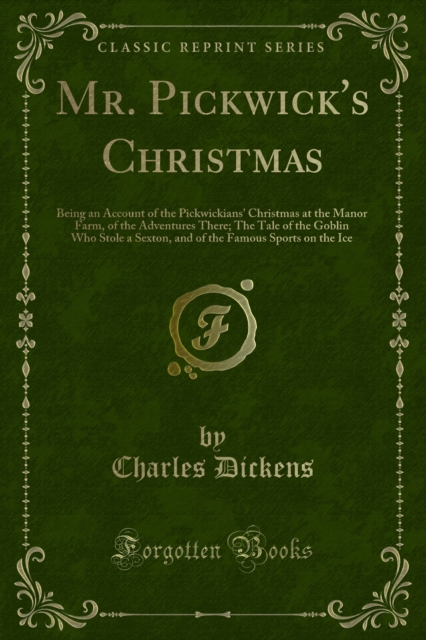 Book Cover for Mr. Pickwick's Christmas by Charles Dickens