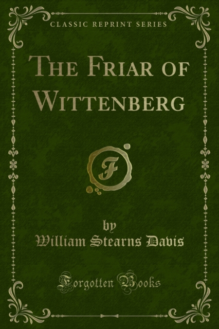 Book Cover for Friar of Wittenberg by William Stearns Davis