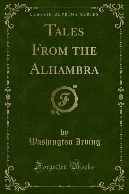 Book Cover for Tales From the Alhambra by Washington Irving