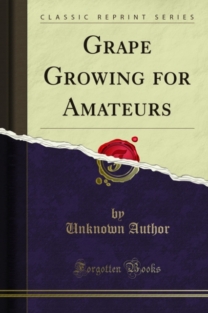 Book Cover for Grape Growing for Amateurs by 