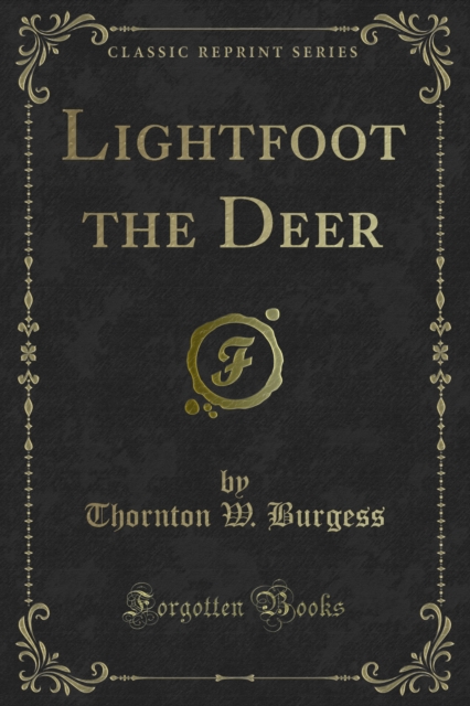 Book Cover for Lightfoot the Deer by Thornton W. Burgess