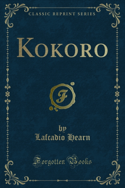 Book Cover for Kokoro by Lafcadio Hearn