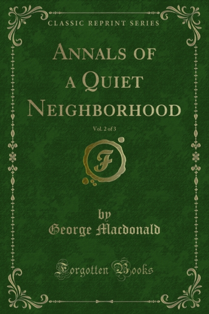 Book Cover for Annals of a Quiet Neighborhood by George Macdonald
