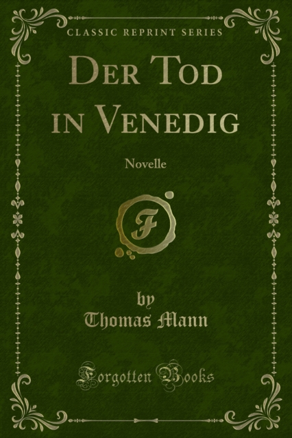 Book Cover for Der Tod in Venedig by Thomas Mann