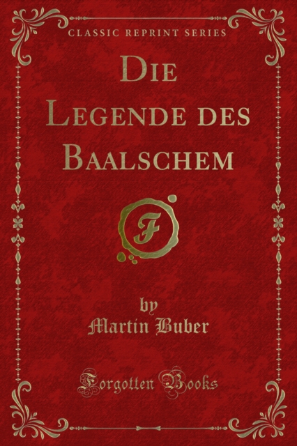 Book Cover for Die Legende des Baalschem by Martin Buber