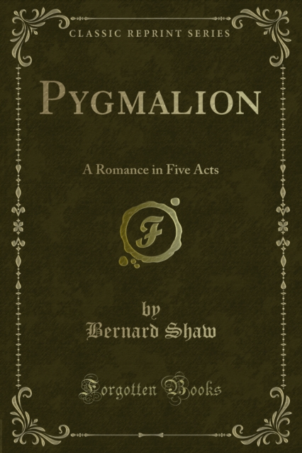 Book Cover for Pygmalion by Bernard Shaw