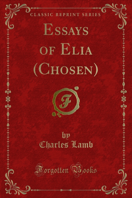 Book Cover for Essays of Elia (Chosen) by Charles Lamb