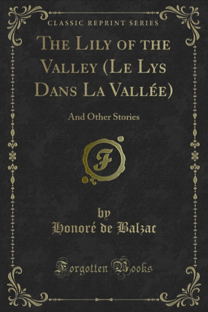 Book Cover for Lily of the Valley (Le Lys Dans La Vallee) by Honore de Balzac