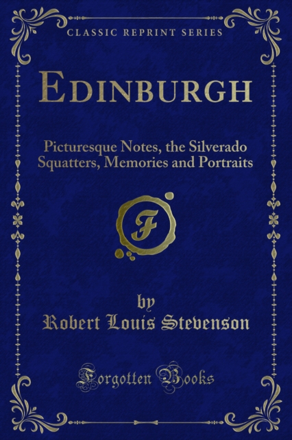 Book Cover for Edinburgh by Robert Louis Stevenson