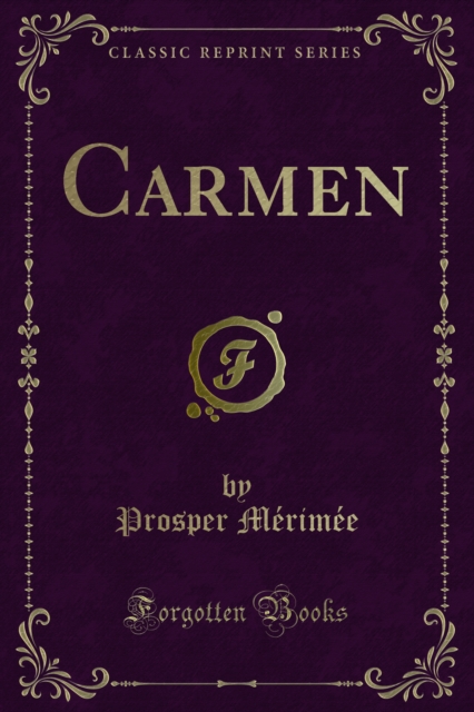 Book Cover for Carmen by Merimee, Prosper