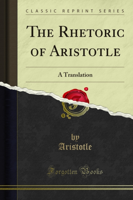 Book Cover for Rhetoric of Aristotle by Aristotle